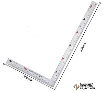 加厚不銹鋼直角尺